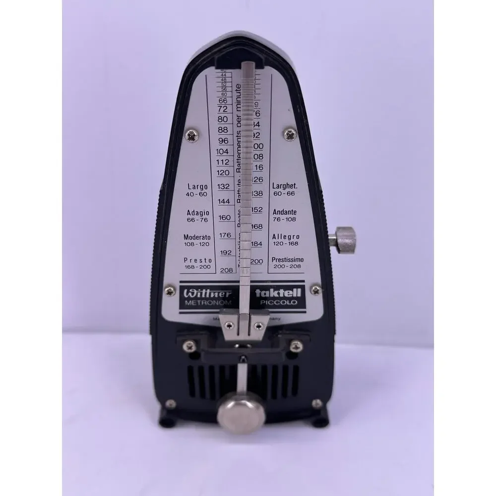 Willner Takell Piccolo Metronome Black Silver Works Amazing